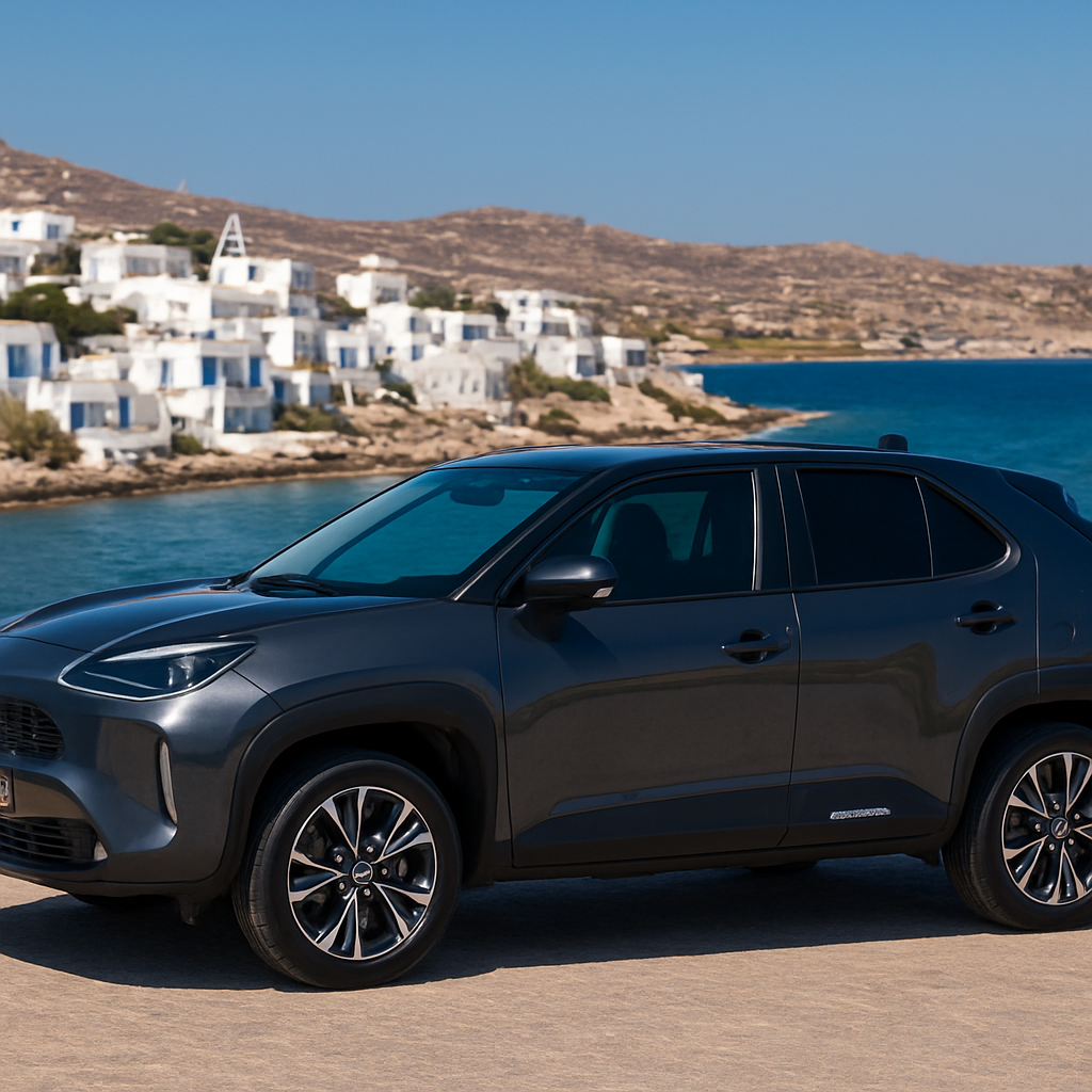 Toyota Yaris Cross - Taxi Paros - Paros Taxi Transfer - Affordable Transfers